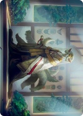 Image for Light-Paws, Emperor's Voice Art Card (23) (ASNEO) - Magic: The Gathering