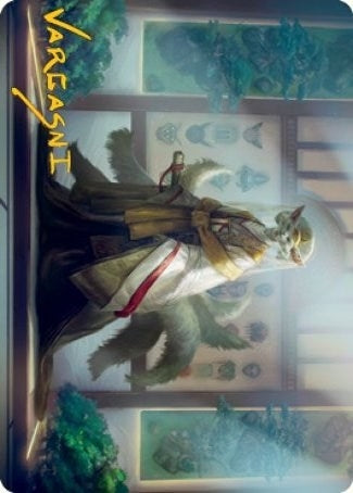 Image for Light-Paws, Emperor's Voice Art Card (Gold-Stamped Signature) (23) (ASNEO) - Magic: The Gathering