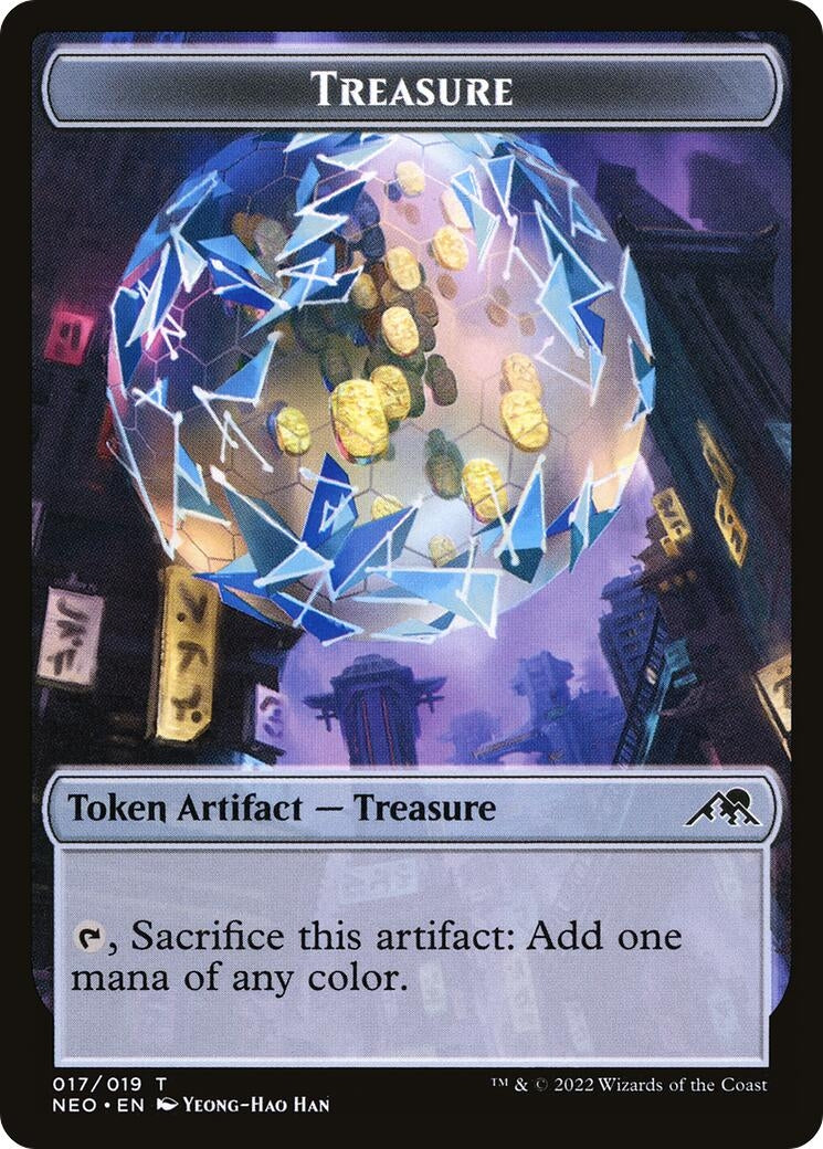 Image for Treasure Token (17) - Magic: The Gathering