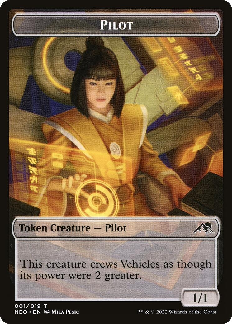 Image for Pilot Token (1) - Magic: The Gathering