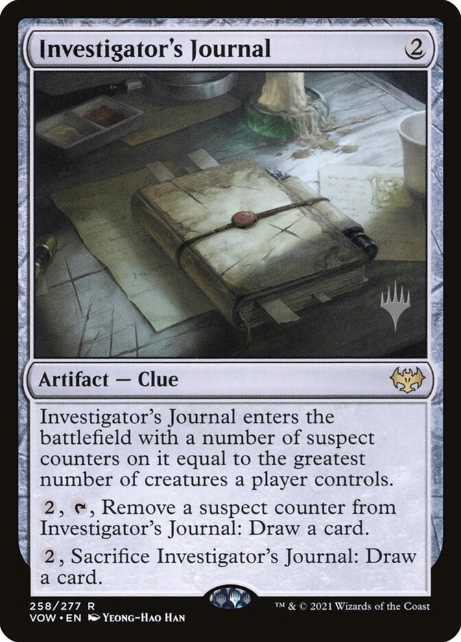 Image for Investigator's Journal - Magic: The Gathering