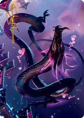 Image for Junji, the Midnight Sky Art Card (38/81) (Gold-Stamped Signature) (38) (ASNEO) - Magic: The Gathering