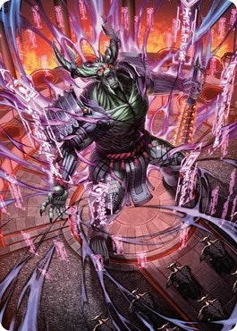 Image for Hidetsugu, Devouring Chaos Art Card (56) (ASNEO) - Magic: The Gathering