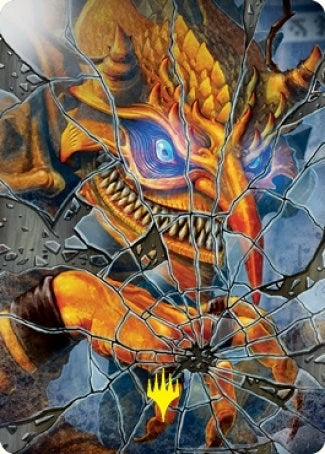 Image for Reflection of Kiki-Jiki Art Card (Gold-Stamped Signature) (64) - Magic: The Gathering