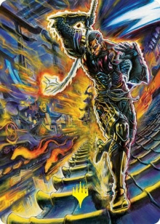 Image for Kaito Shizuki Art Card (71/81) (Gold-Stamped Signature) (71) (ASNEO) - Magic: The Gathering