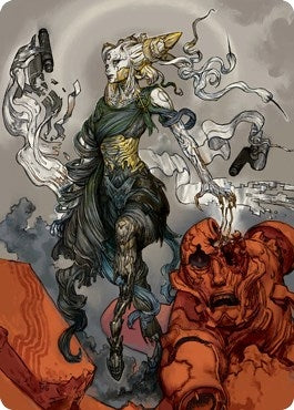 Image for Tamiyo, Compleated Sage Art Card (76) (ASNEO) - Magic: The Gathering