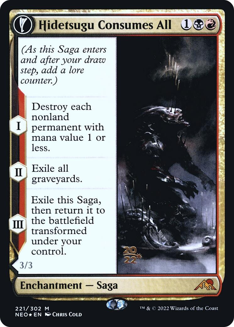 Image for Hidetsugu Consumes All (221) - Magic: The Gathering