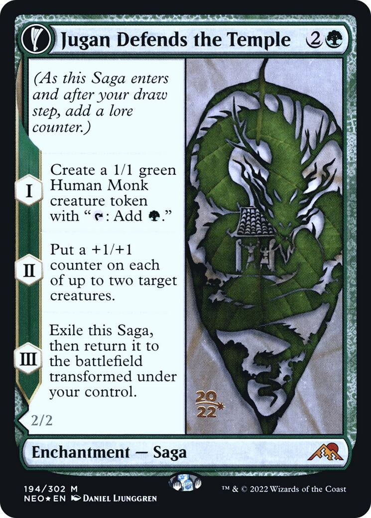 Image for Jugan Defends the Temple (194) - Magic: The Gathering