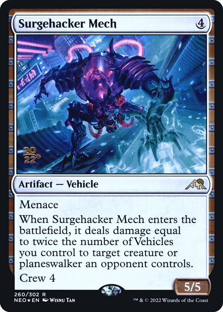 Image for Surgehacker Mech (260) - Magic: The Gathering