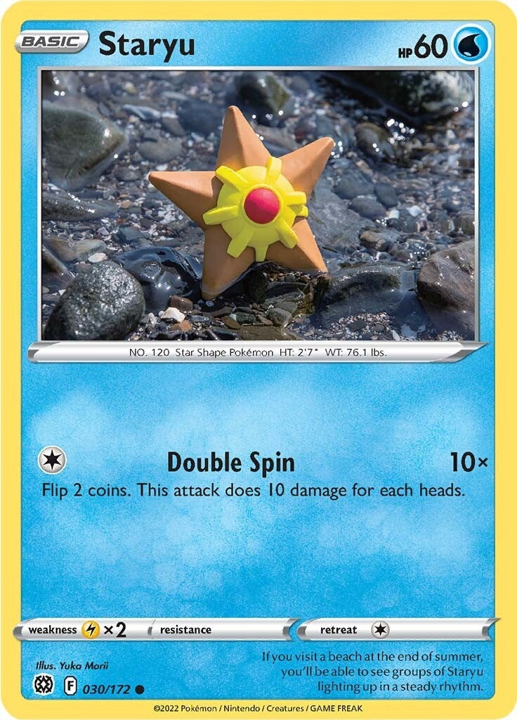 Image for Staryu (030/172) (SWSH09) - Pokemon