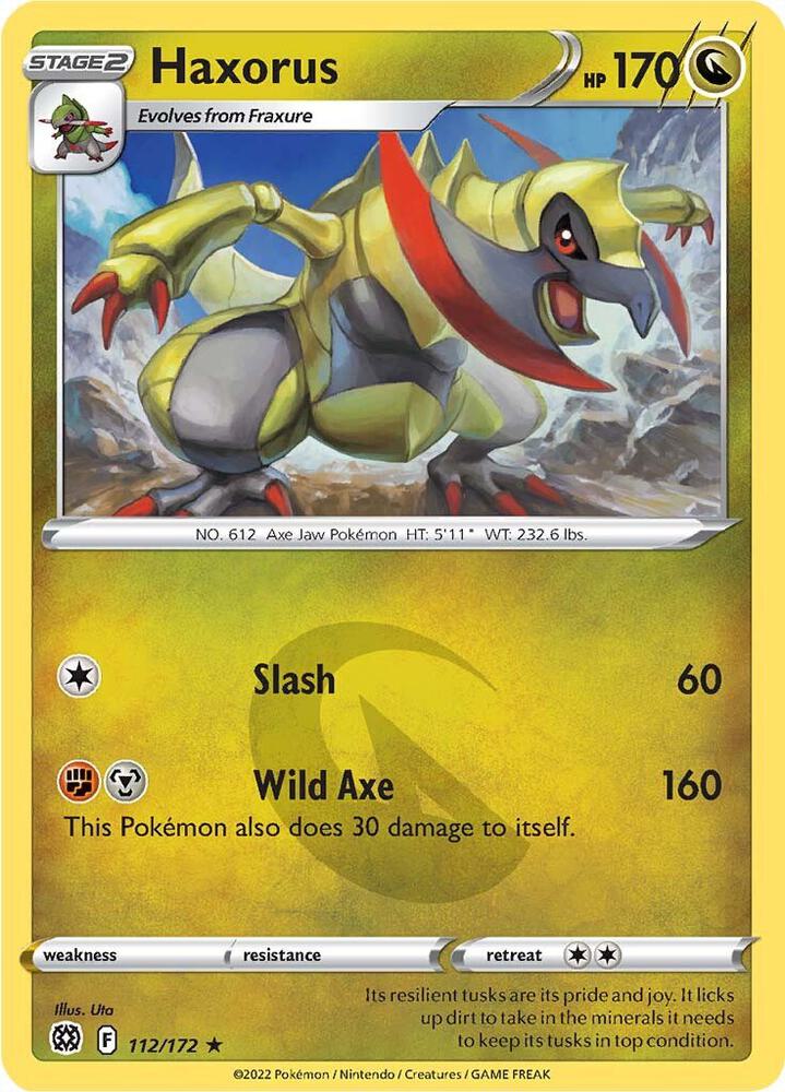 Haxorus (112/172) (SWSH09)