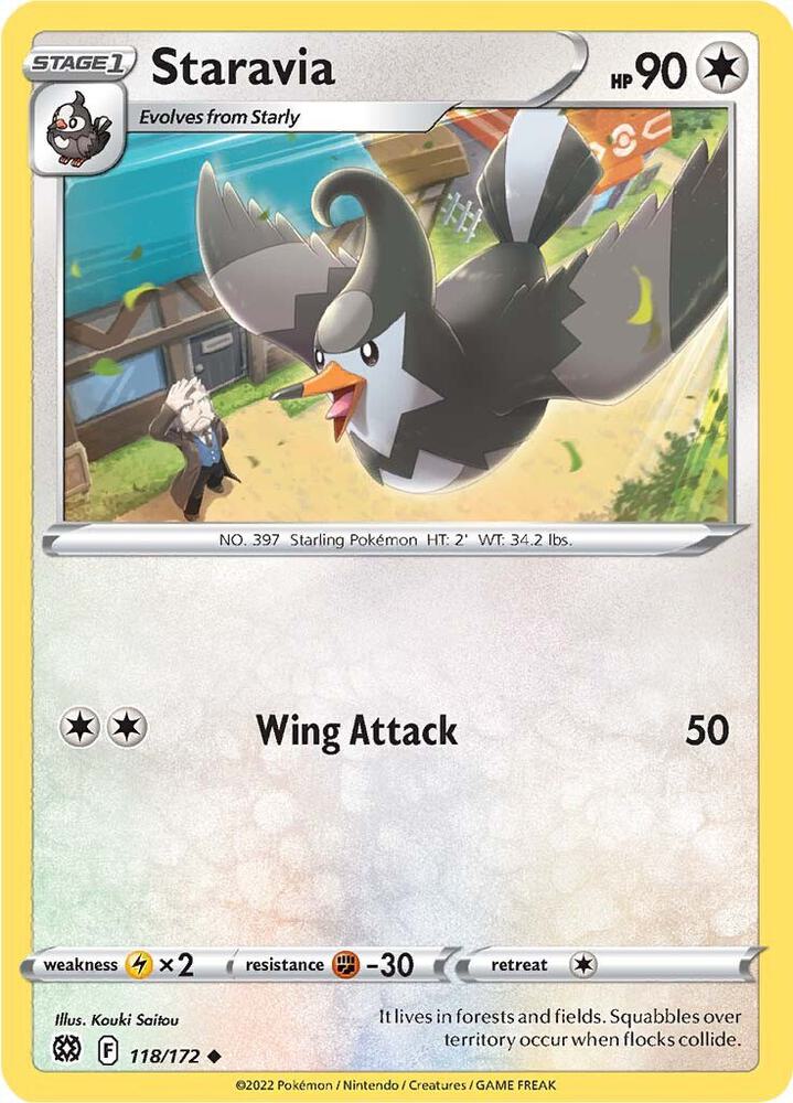 Staravia (118/172) (SWSH09)