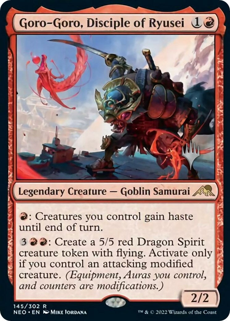 Image for Goro-Goro, Disciple of Ryusei (145) - Magic: The Gathering