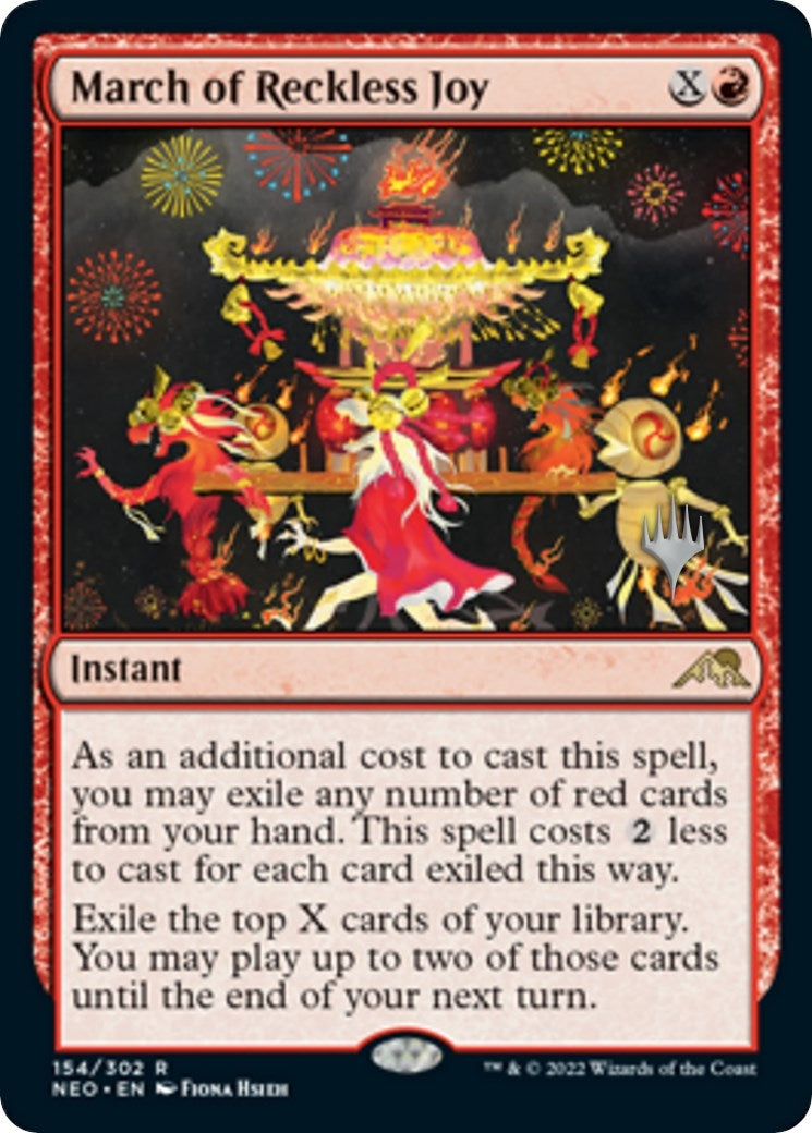 Image for March of Reckless Joy (154) - Magic: The Gathering