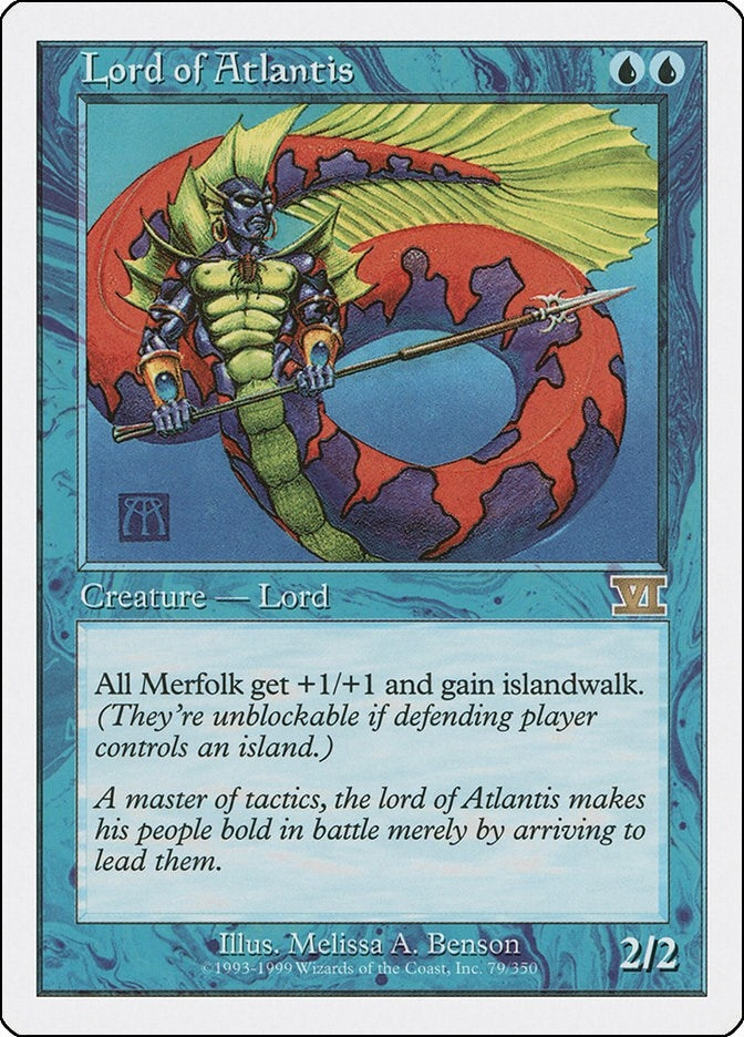 Image for Lord of Atlantis (79) - Magic: The Gathering
