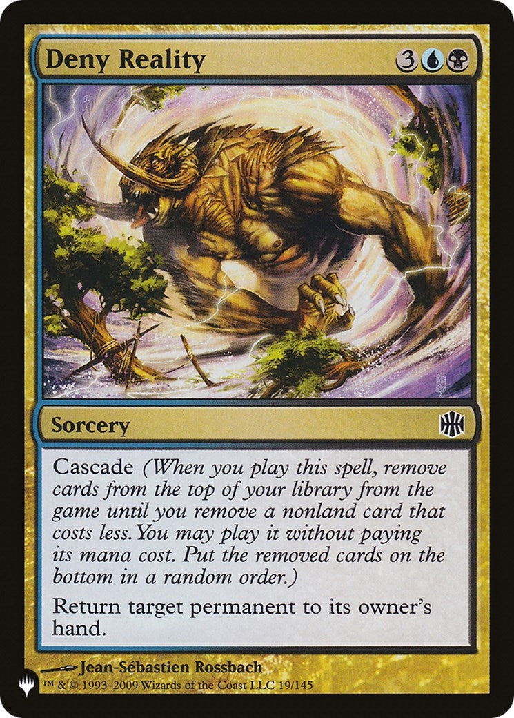 Image for Deny Reality (ARB) (19/145) (LIST) - Magic: The Gathering