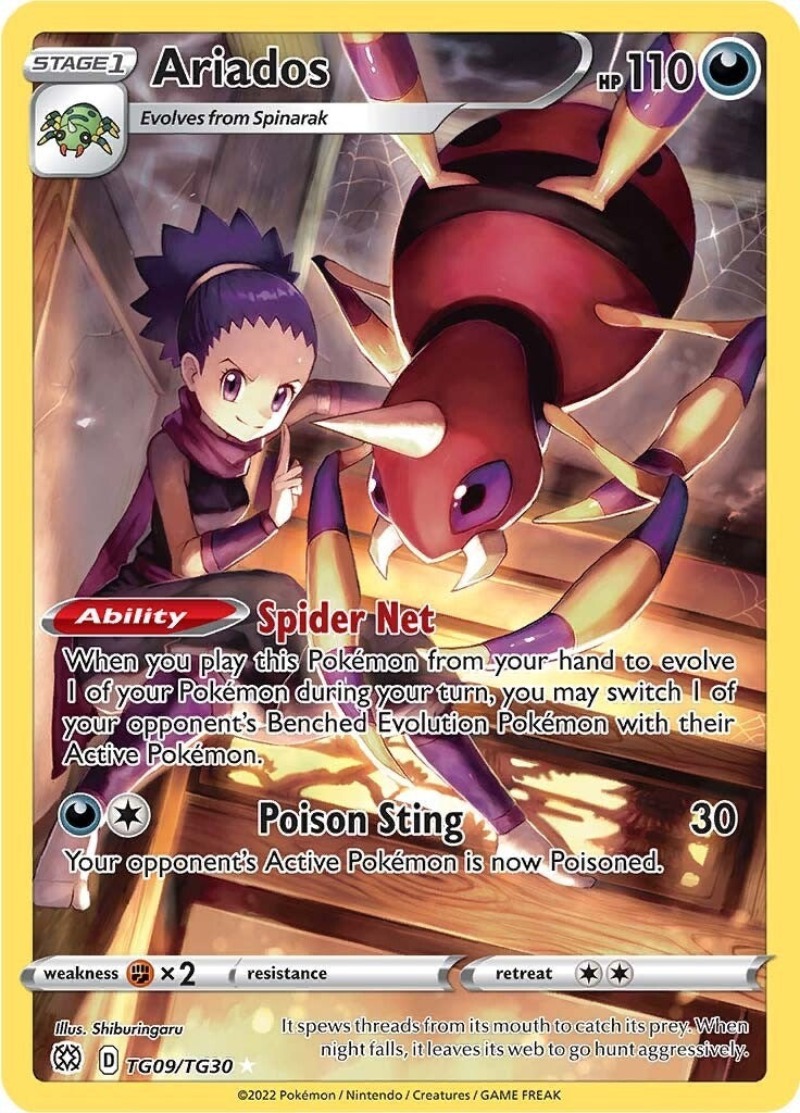 Image for Ariados (TG09/TG30) (SWSH09:TG) - Pokemon