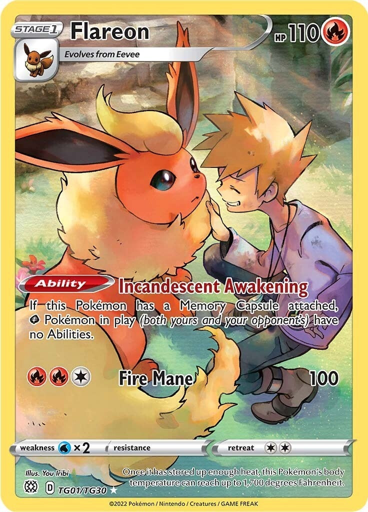 Image for Flareon (TG01/TG30) (SWSH09:TG) - Pokemon