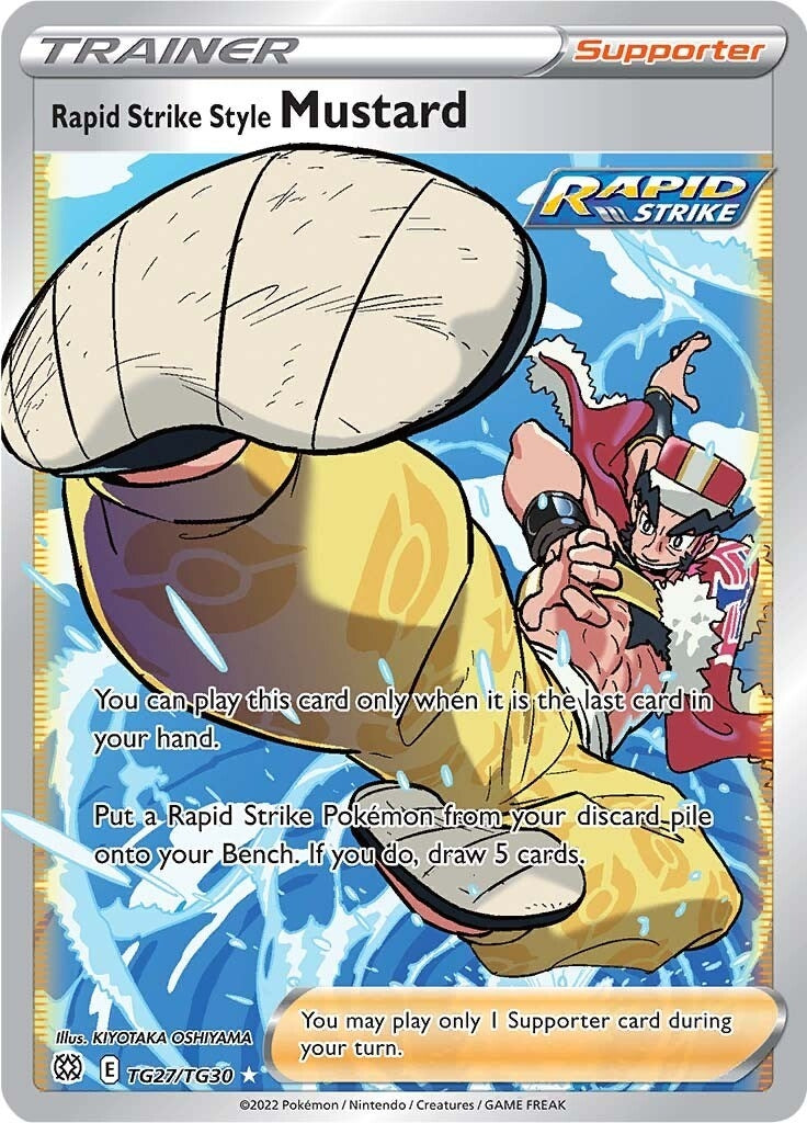 Image for Rapid Strike Style Mustard (TG27/TG30) (SWSH09:TG) - Pokemon