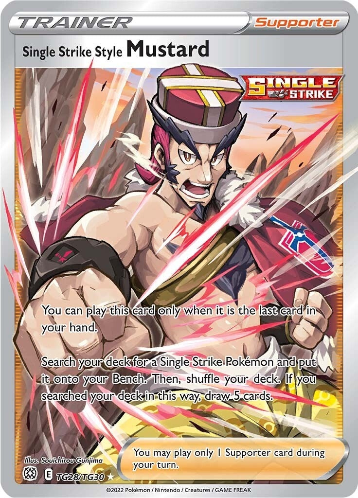 Image for Single Strike Style Mustard (TG28/TG30) (SWSH09:TG) - Pokemon