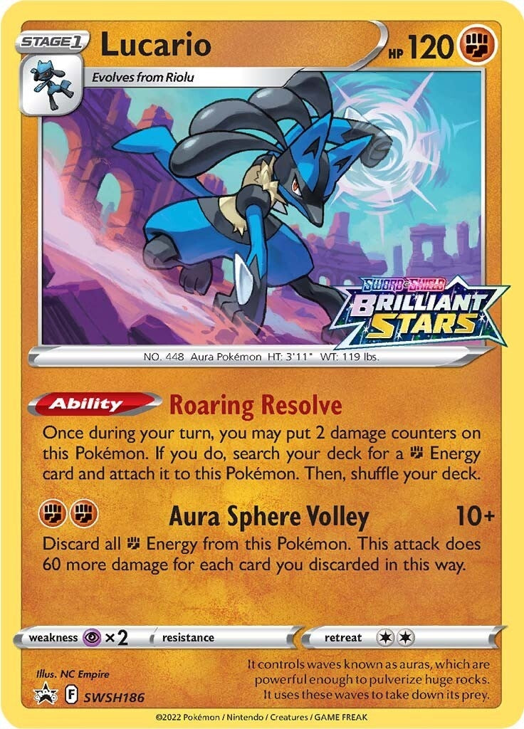 Image for Lucario - SWSH186 (SWSH186) (SWSD) - Pokemon