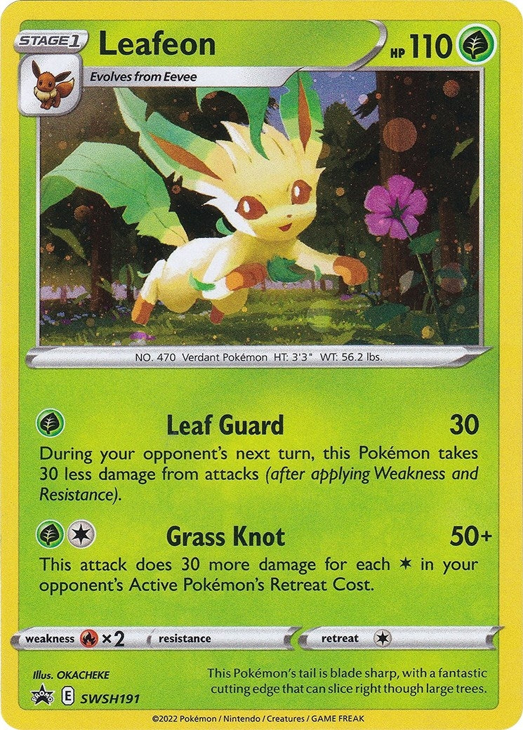Image for Leafeon - SWSH191 (SWSH191) (SWSD) - Pokemon