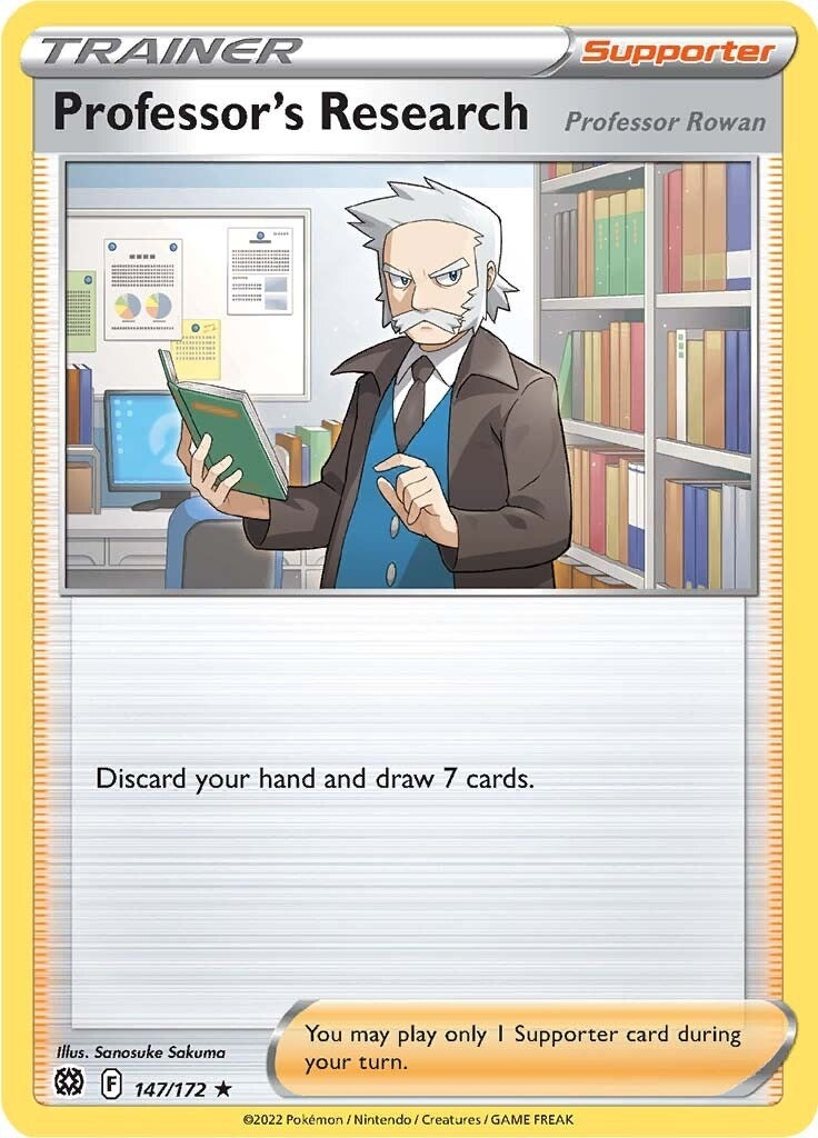 Image for Professor's Research (147/172) (PR) - Pokemon