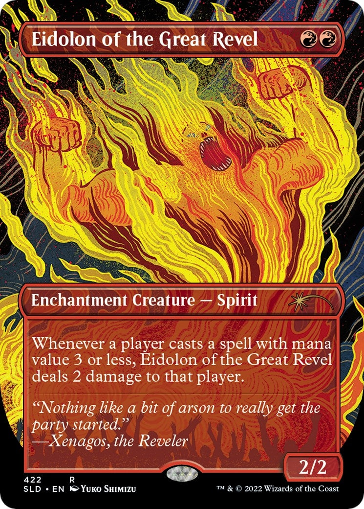Image for Eidolon of the Great Revel (Borderless) (422) - Magic: The Gathering