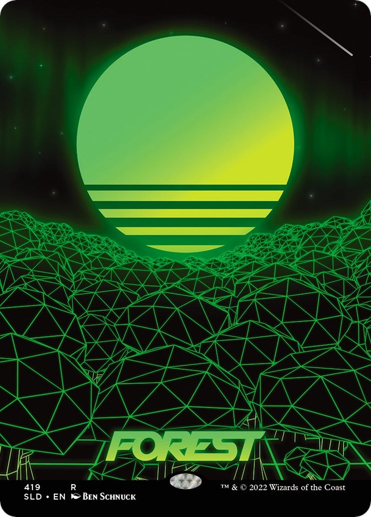 Image for Forest (419) (419) - Magic: The Gathering