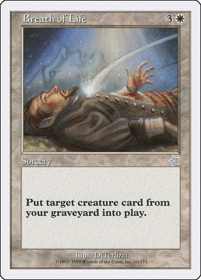 Image for Breath of Life (10) - Magic: The Gathering