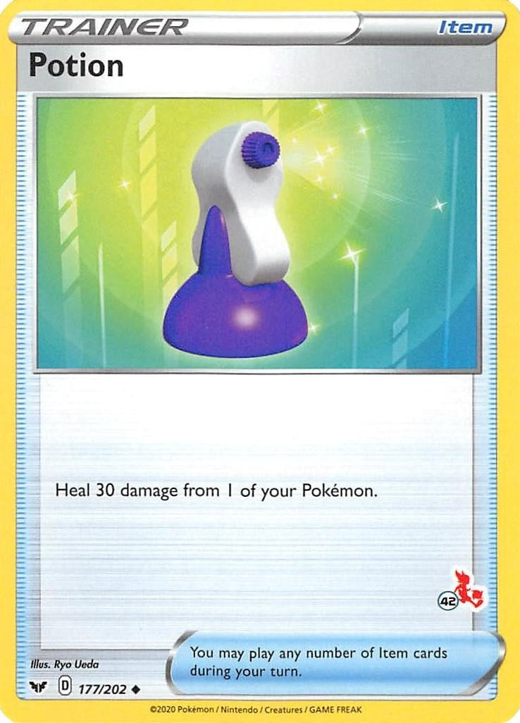 Image for Potion - 177/202 (#42 Cinderace Stamped) (177/202) (BA22) - Pokemon