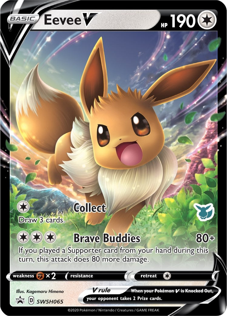 Image for Eevee V - SWSH065 (Eevee Stamped) (SWSH065) (BA22) - Pokemon