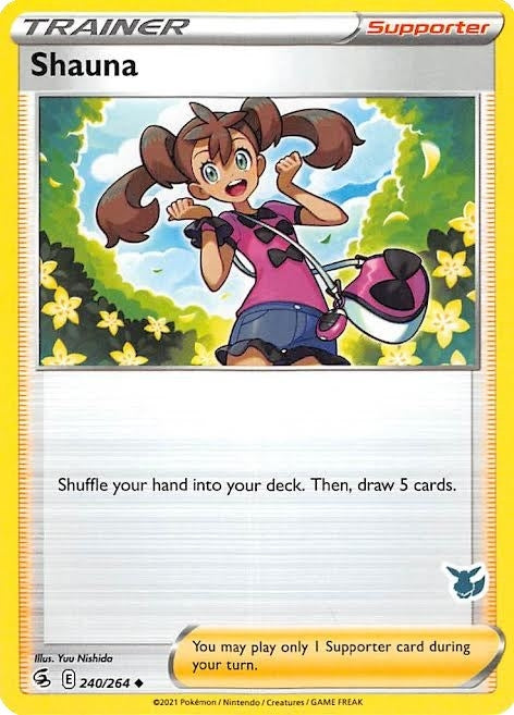 Image for Shauna - 240/264 (Eevee Stamped) (240/264) (BA22) - Pokemon