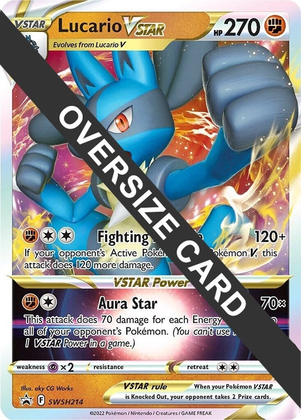 Image for Lucario VSTAR - SWSH214 (SWSH214) (PR) - Pokemon