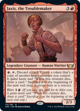 Image for Jaxis, the Troublemaker (112) (SNC) - Magic: The Gathering