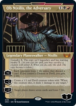 Image for Ob Nixilis, the Adversary (Showcase) (348) - Magic: The Gathering
