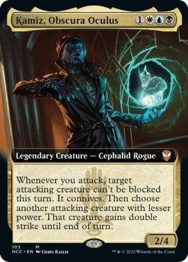 Image for Kamiz, Obscura Oculus (Extended Art) (103) (NCC) - Magic: The Gathering
