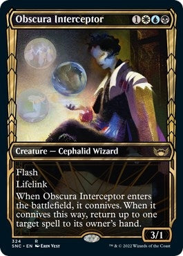 Image for Obscura Interceptor (Showcase) (324) - Magic: The Gathering