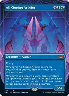Image for All-Seeing Arbiter (Borderless) (286) (SNC) - Magic: The Gathering
