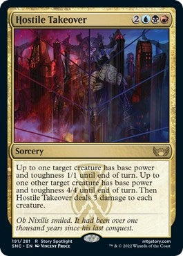 Image for Hostile Takeover (191) - Magic: The Gathering