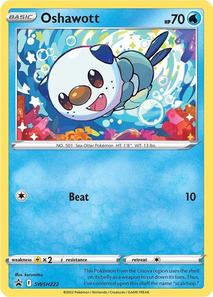 Image for Oshawott - SWSH222 (SWSH222) (SWSD) - Pokemon