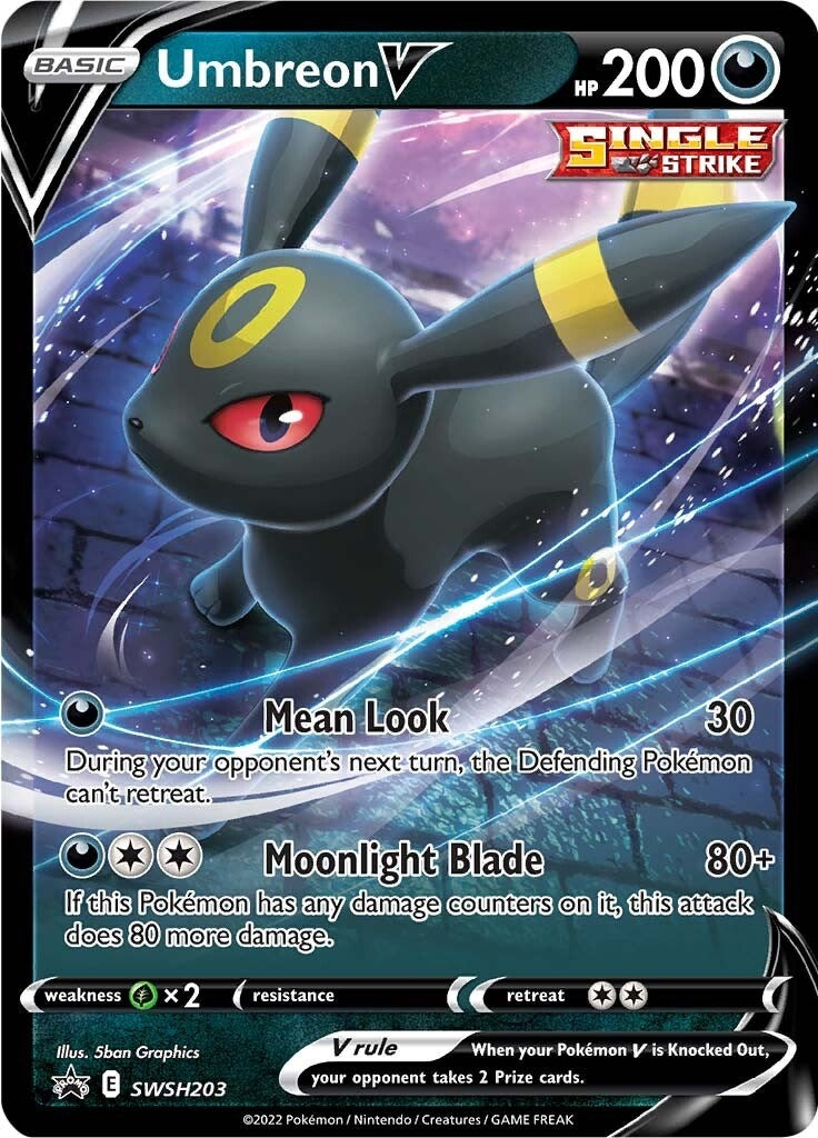 Image for Umbreon V - SWSH203 (SWSH203) (SWSD) - Pokemon