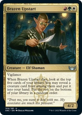 Image for Brazen Upstart (169) - Magic: The Gathering