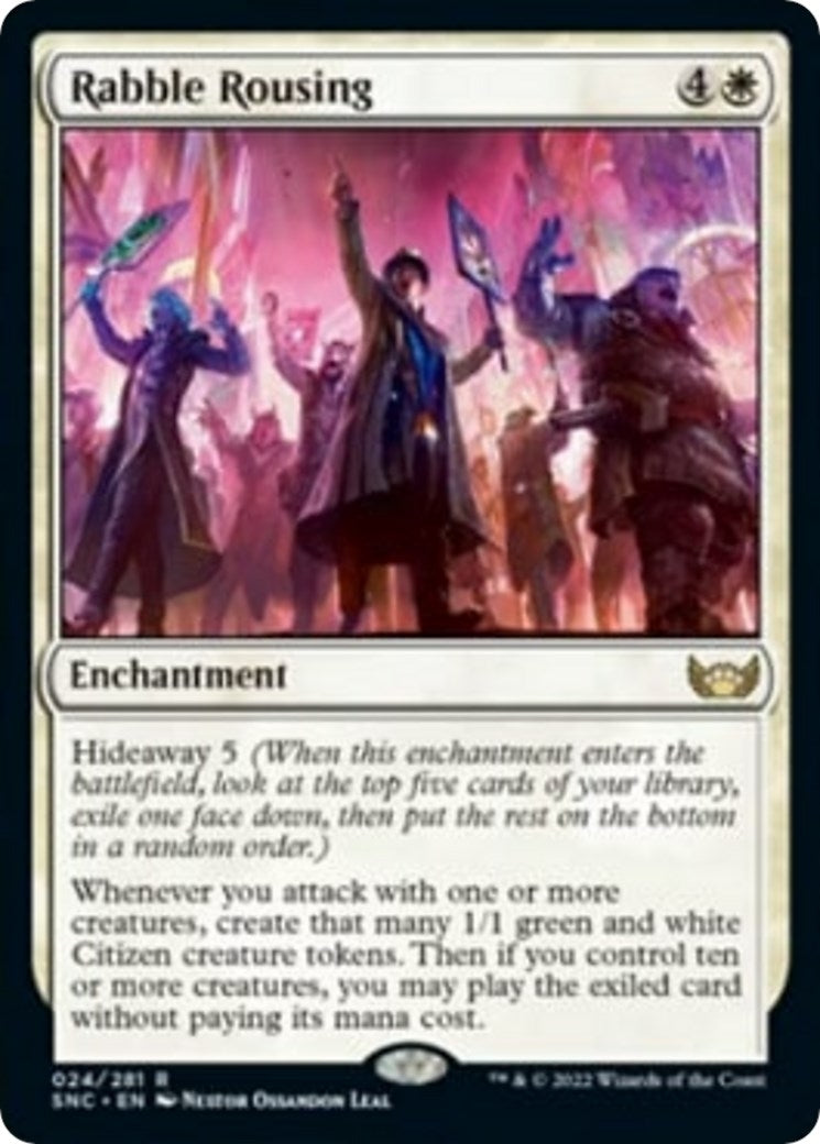Image for Rabble Rousing (24) - Magic: The Gathering