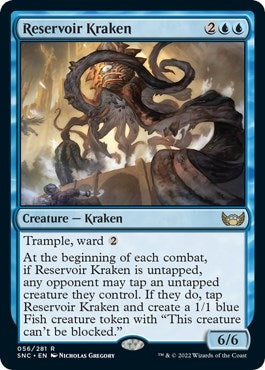 Image for Reservoir Kraken (56) (SNC) - Magic: The Gathering