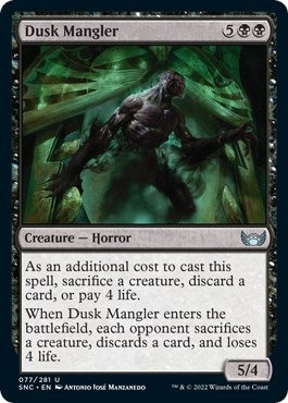 Image for Dusk Mangler (77) (SNC) - Magic: The Gathering