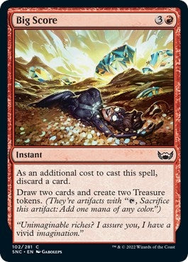 Image for Big Score (102) (SNC) - Magic: The Gathering