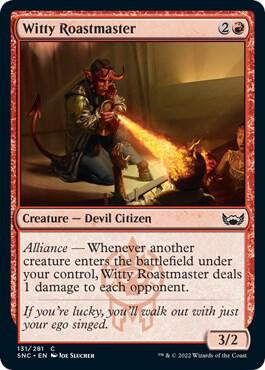 Image for Witty Roastmaster (131) - Magic: The Gathering