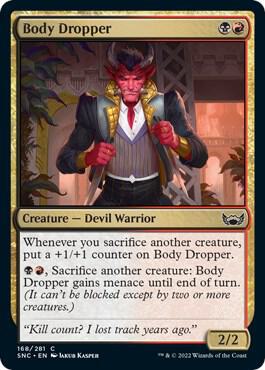 Image for Body Dropper (168) - Magic: The Gathering