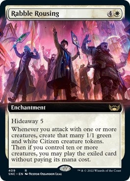 Image for Rabble Rousing (Extended Art) (409) - Magic: The Gathering